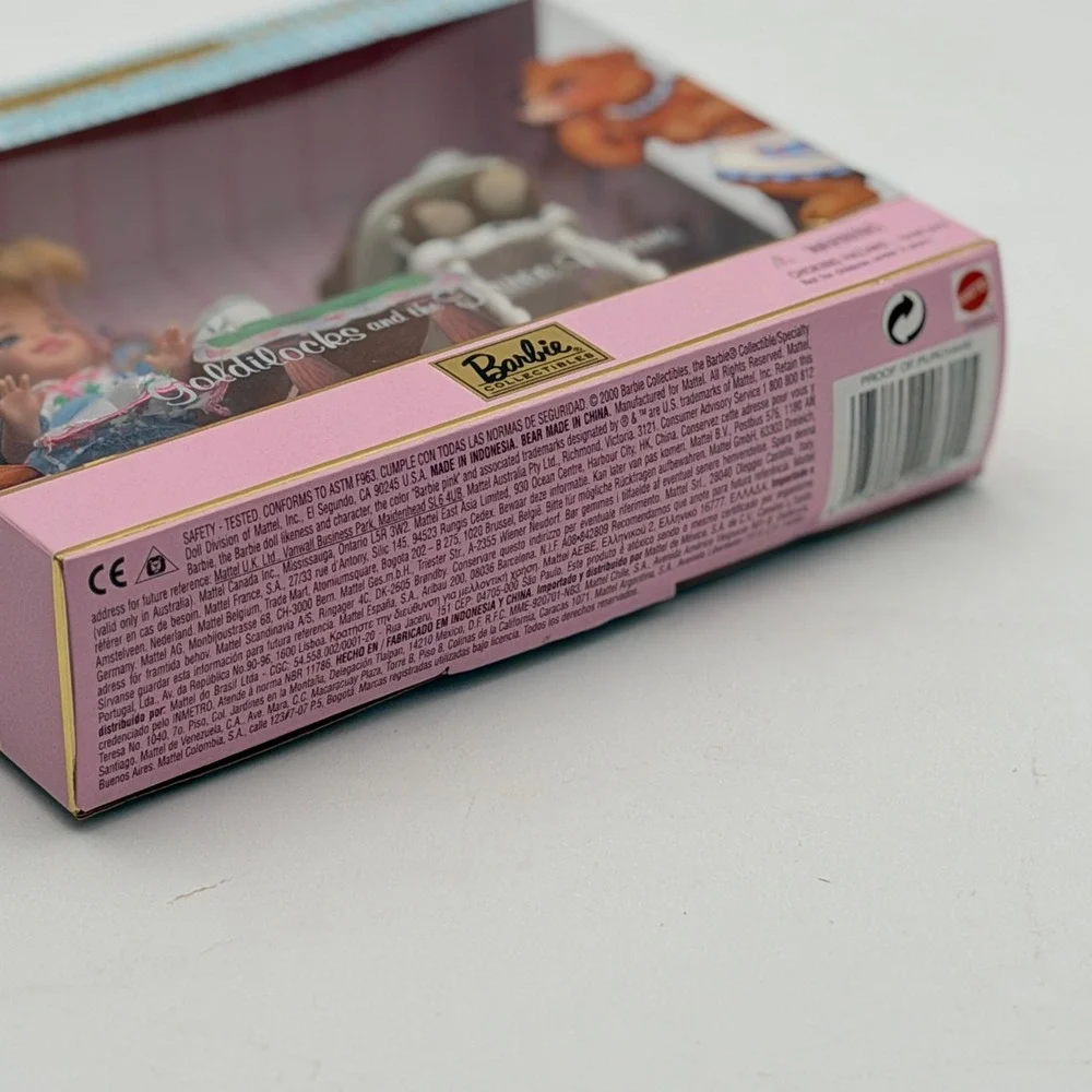 Barbie Collector Edition Goldilocks and the Three Bears Kelly Doll Set 2000